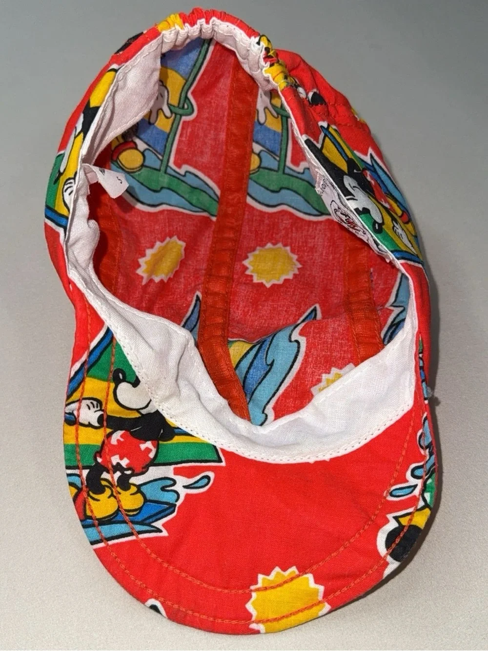 Vintage Mickey hat 80s 90s Mickey & co J.G. Hook cap kids toddler